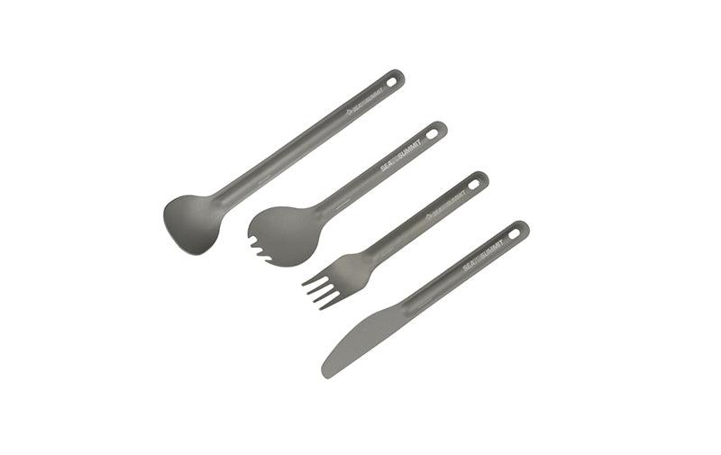 Description || Alpha Light Spork and Knife Set